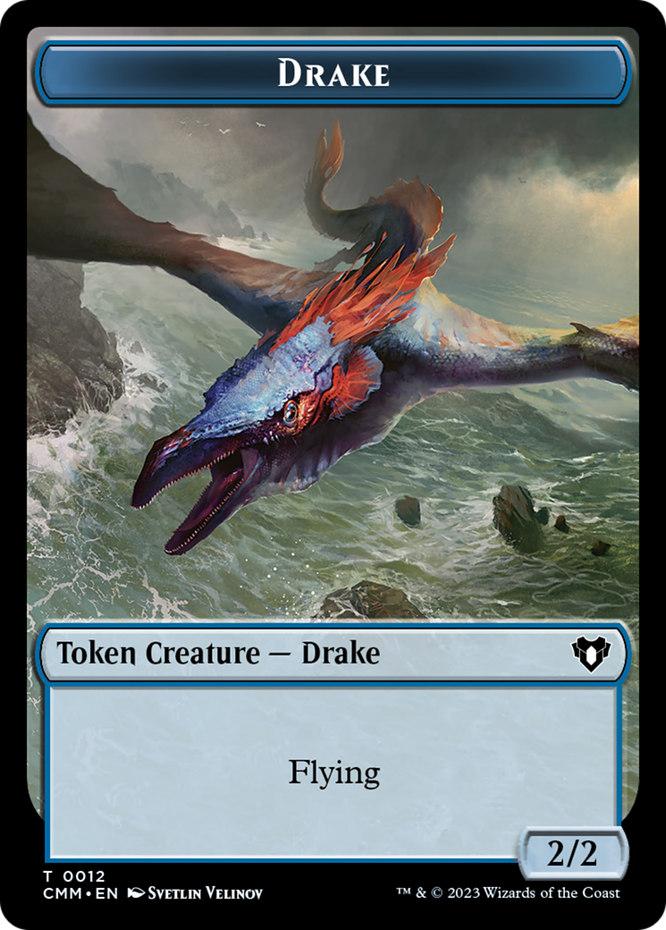 Eldrazi Scion // Drake Double-Sided Token [Commander Masters Tokens] | GrognardGamesBatavia