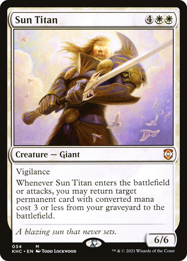 Sun Titan [Kaldheim Commander] | GrognardGamesBatavia