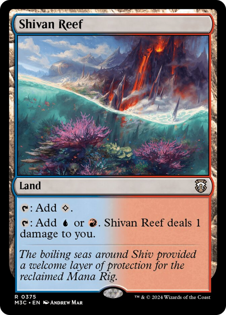 Shivan Reef [Modern Horizons 3 Commander] | GrognardGamesBatavia