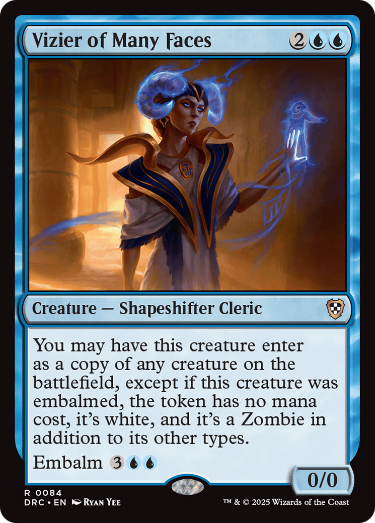 Vizier of Many Faces [Aetherdrift Commander] | GrognardGamesBatavia
