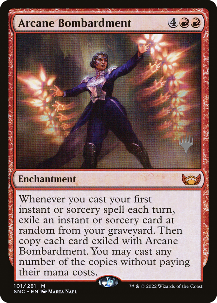 Arcane Bombardment (Promo Pack) [Streets of New Capenna Promos] | GrognardGamesBatavia