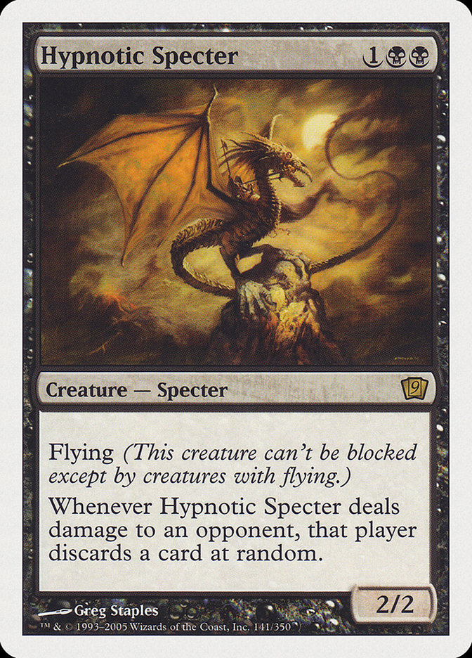 Hypnotic Specter (9th Edition) (Oversized) [Oversize Cards] | GrognardGamesBatavia