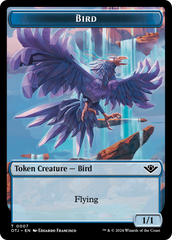 Bird // Plot Double-Sided Token [Outlaws of Thunder Junction Tokens] | GrognardGamesBatavia