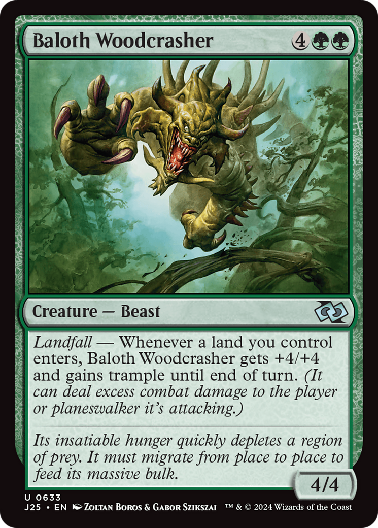 Baloth Woodcrasher [Foundations Jumpstart] | GrognardGamesBatavia