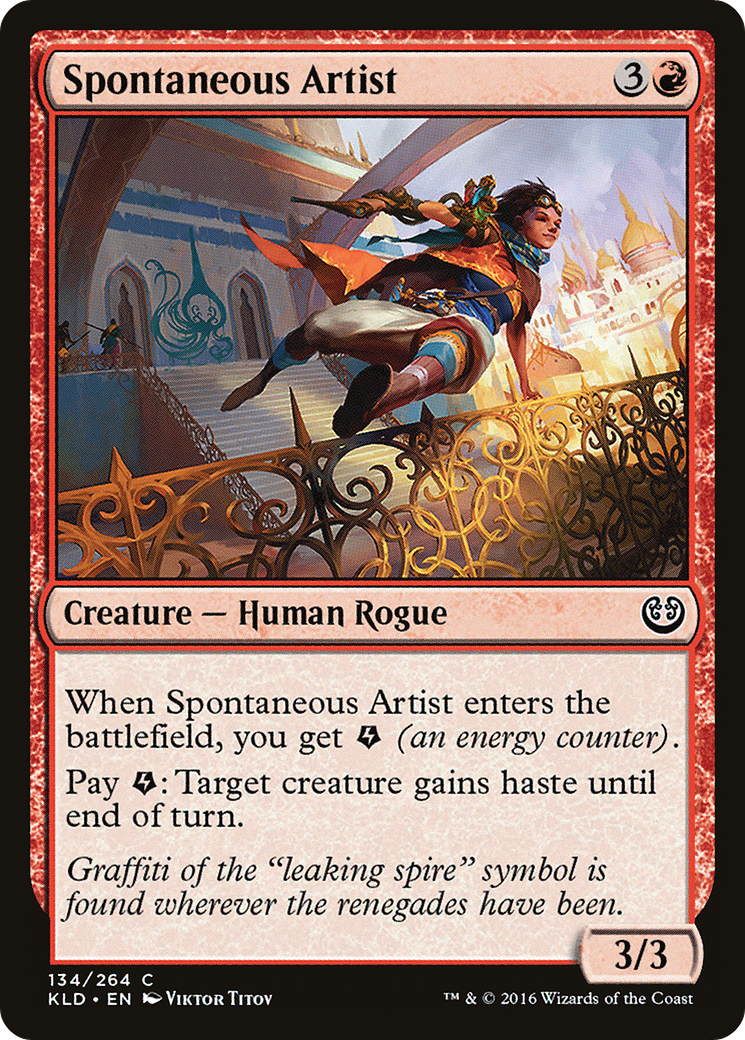 Spontaneous Artist [Kaladesh] | GrognardGamesBatavia