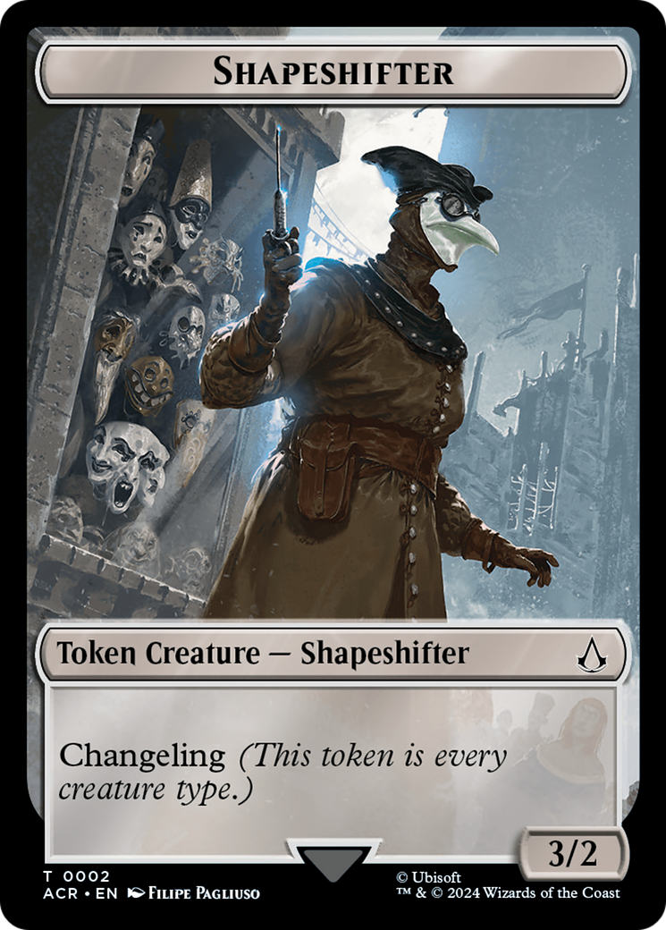 Shapeshifter Token [Assassin's Creed Tokens] | GrognardGamesBatavia