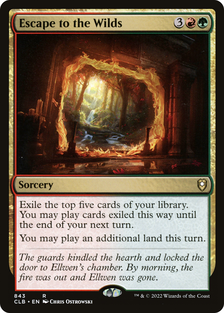 Escape to the Wilds [Commander Legends: Battle for Baldur's Gate] | GrognardGamesBatavia