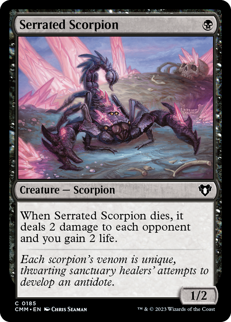 Serrated Scorpion [Commander Masters] | GrognardGamesBatavia