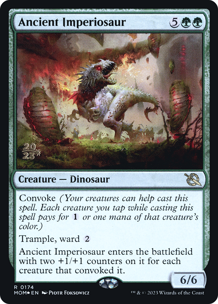 Ancient Imperiosaur [March of the Machine Prerelease Promos] | GrognardGamesBatavia