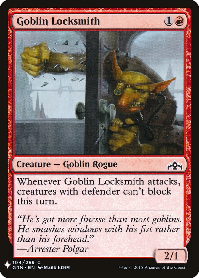 Goblin Locksmith [Mystery Booster] | GrognardGamesBatavia