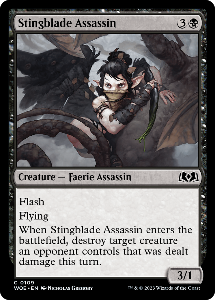 Stingblade Assassin [Wilds of Eldraine] | GrognardGamesBatavia