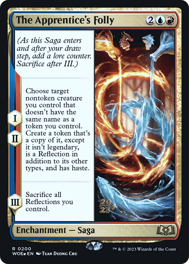 The Apprentice's Folly [Wilds of Eldraine Prerelease Promos] | GrognardGamesBatavia