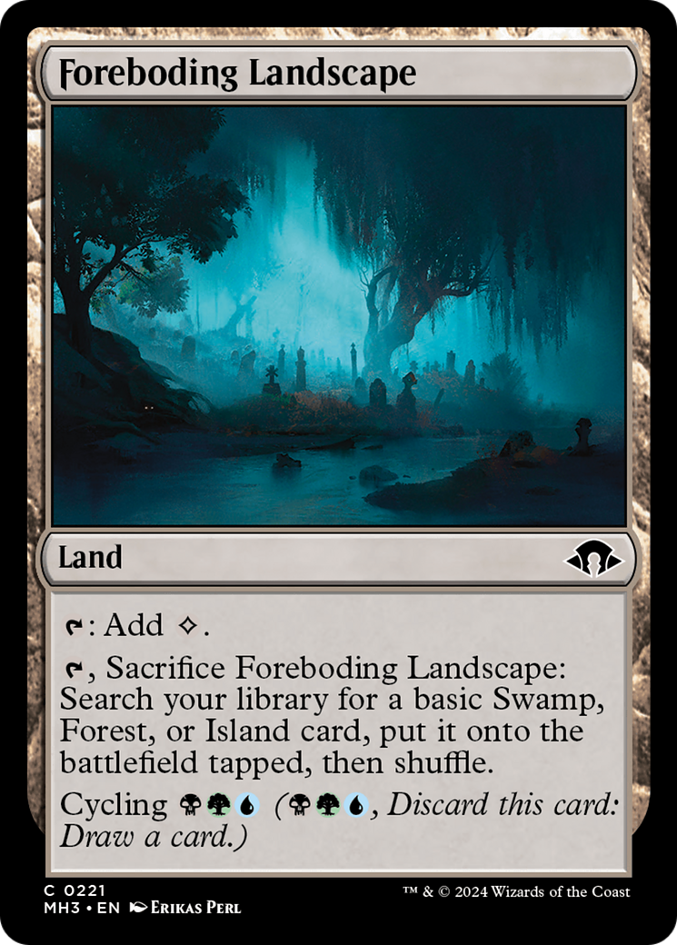 Foreboding Landscape [Modern Horizons 3] | GrognardGamesBatavia