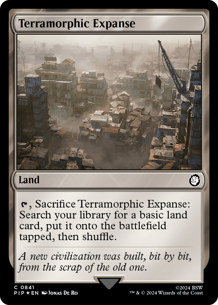 Terramorphic Expanse (Surge Foil) [Fallout] | GrognardGamesBatavia