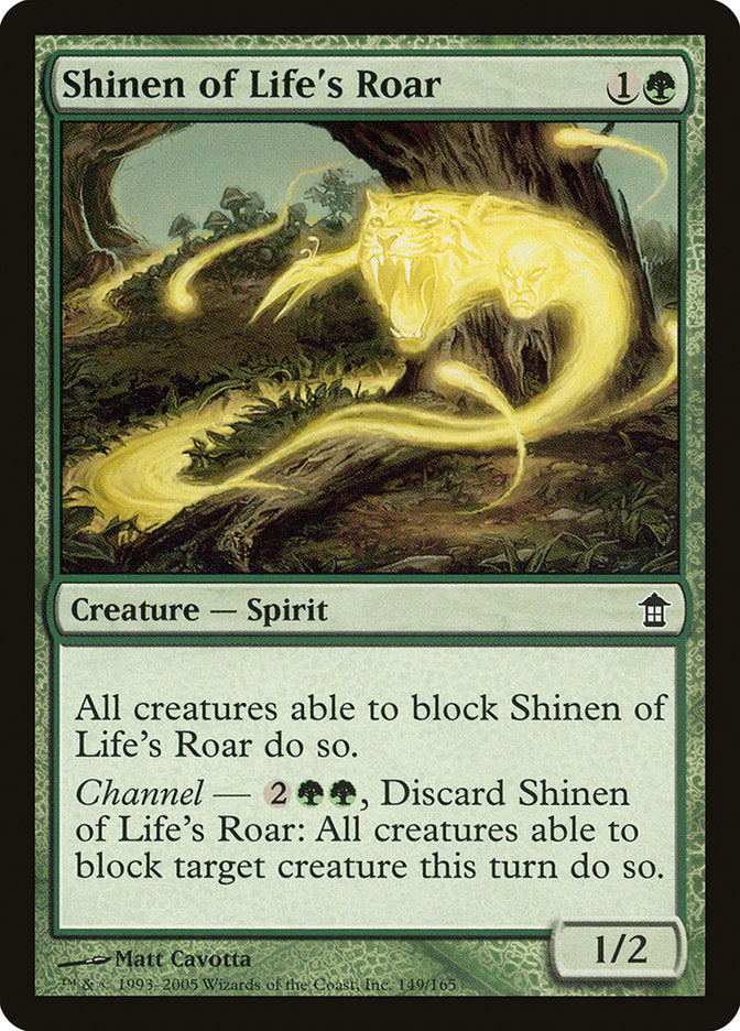 Shinen of Life's Roar [Saviors of Kamigawa] | GrognardGamesBatavia