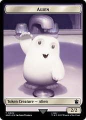 Alien // Alien Salamander Double-Sided Token [Doctor Who Tokens] | GrognardGamesBatavia