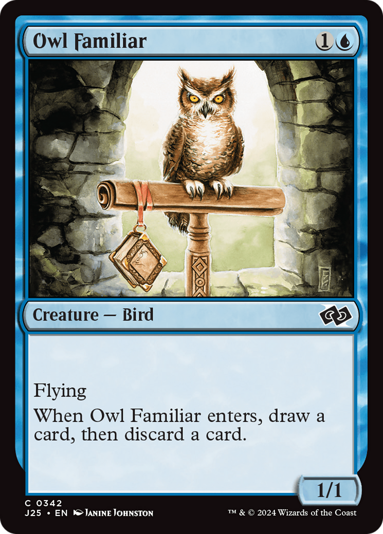 Owl Familiar [Foundations Jumpstart] | GrognardGamesBatavia