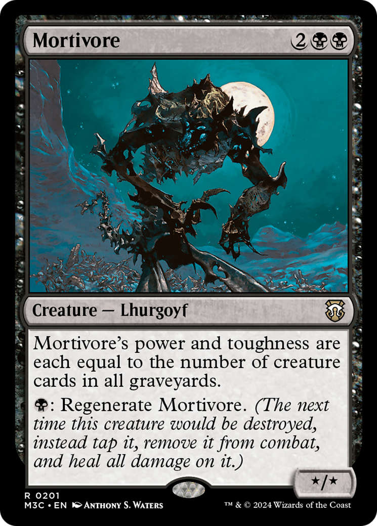 Mortivore (Ripple Foil) [Modern Horizons 3 Commander] | GrognardGamesBatavia