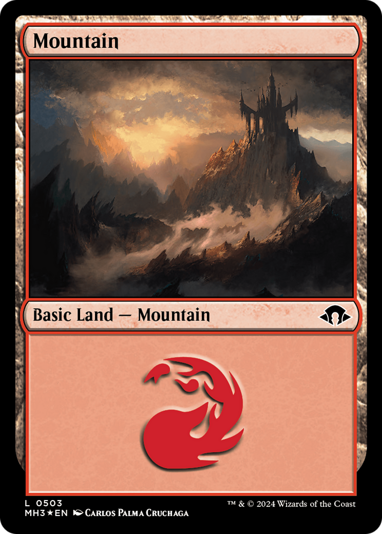 Mountain (0503) (Ripple Foil) [Modern Horizons 3] | GrognardGamesBatavia