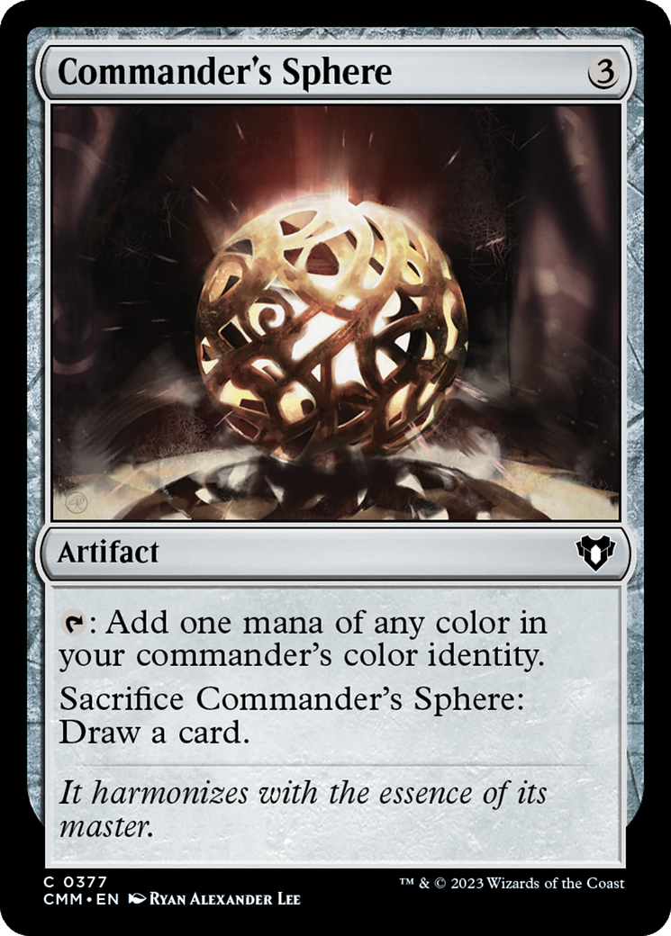 Commander's Sphere [Commander Masters] | GrognardGamesBatavia