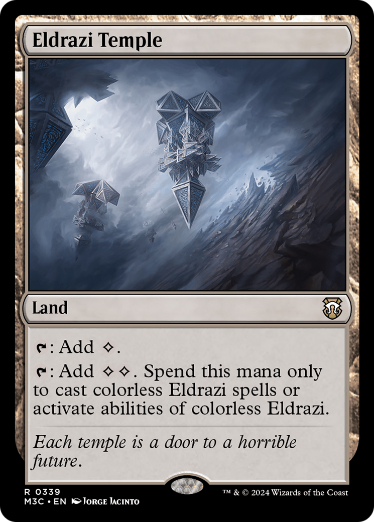 Eldrazi Temple (Ripple Foil) [Modern Horizons 3 Commander] | GrognardGamesBatavia