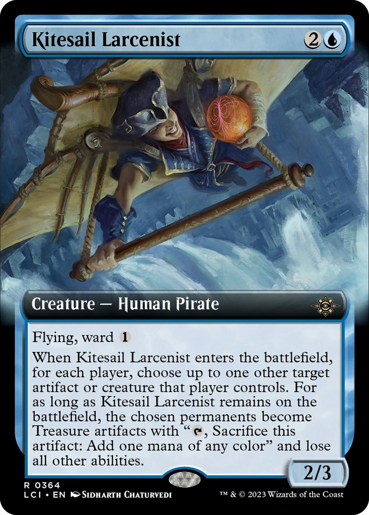 Kitesail Larcenist (Extended Art) [The Lost Caverns of Ixalan] | GrognardGamesBatavia