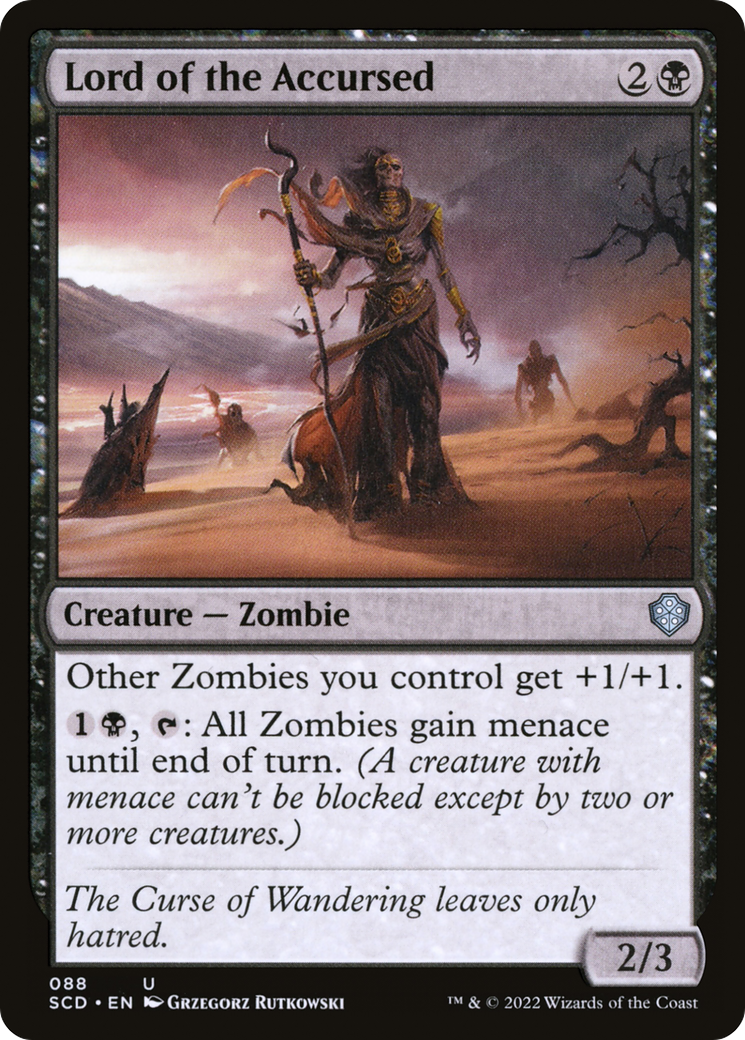 Lord of the Accursed [Starter Commander Decks] | GrognardGamesBatavia