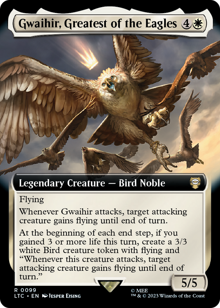 Gwaihir, Greatest of the Eagles (Extended Art) [The Lord of the Rings: Tales of Middle-Earth Commander] | GrognardGamesBatavia