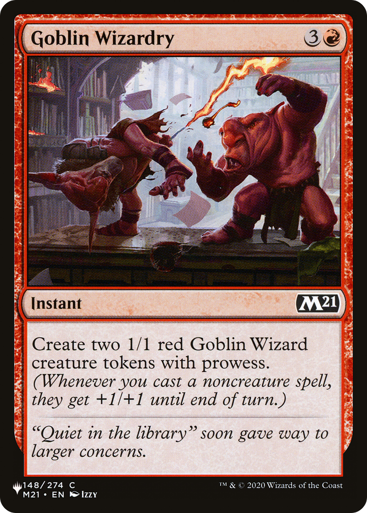 Goblin Wizardry [The List Reprints] | GrognardGamesBatavia