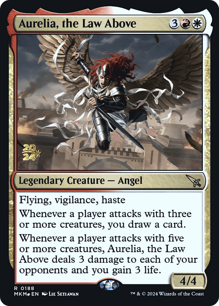 Aurelia, the Law Above [Murders at Karlov Manor Prerelease Promos] | GrognardGamesBatavia