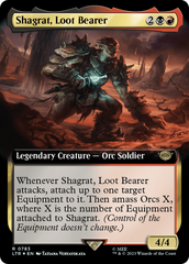 Shagrat, Loot Bearer (Extended Art) (Surge Foil) [The Lord of the Rings: Tales of Middle-Earth] | GrognardGamesBatavia