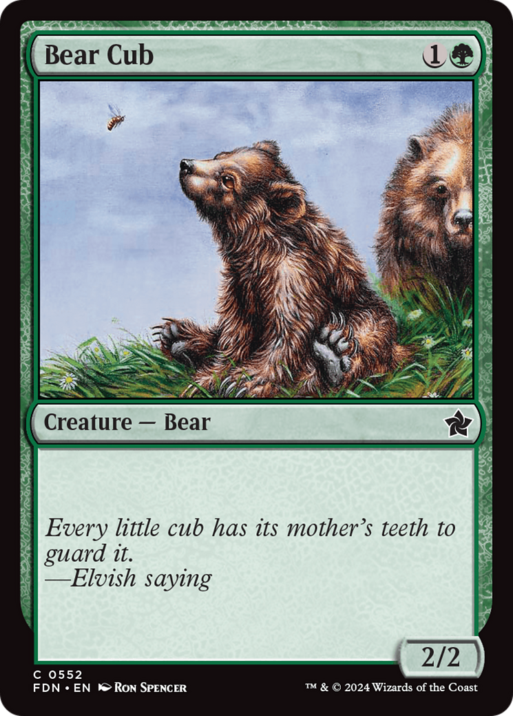 Bear Cub [Foundations] | GrognardGamesBatavia