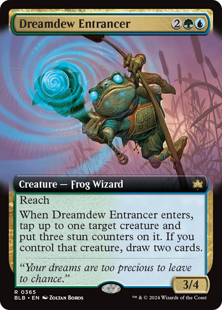 Dreamdew Entrancer (Extended Art) [Bloomburrow] | GrognardGamesBatavia