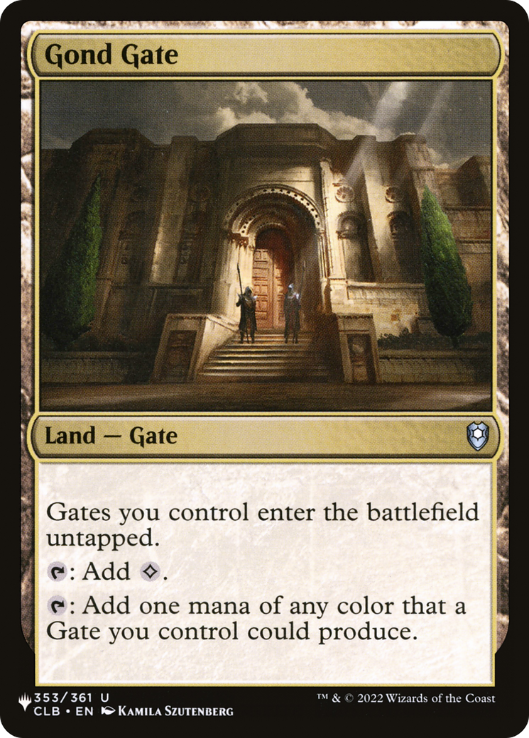 Gond Gate [The List] | GrognardGamesBatavia