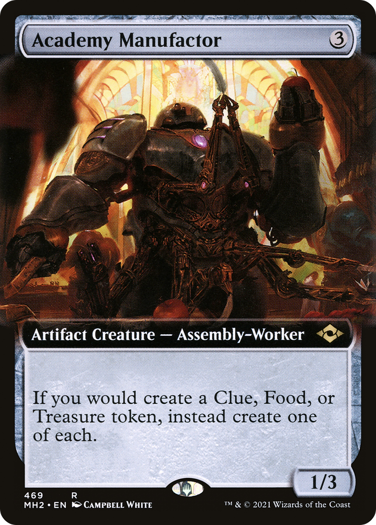 Academy Manufactor (Extended Art) [Modern Horizons 2] | GrognardGamesBatavia
