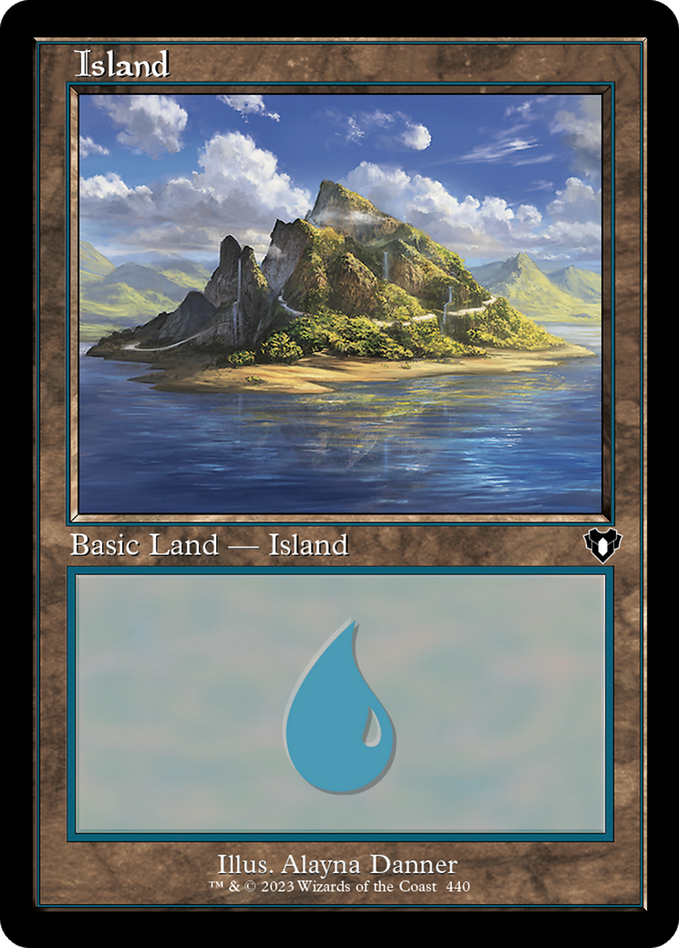Island (440) (Retro) [Commander Masters] | GrognardGamesBatavia