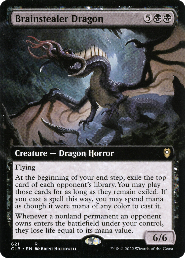 Brainstealer Dragon (Extended Art) [Commander Legends: Battle for Baldur's Gate] | GrognardGamesBatavia