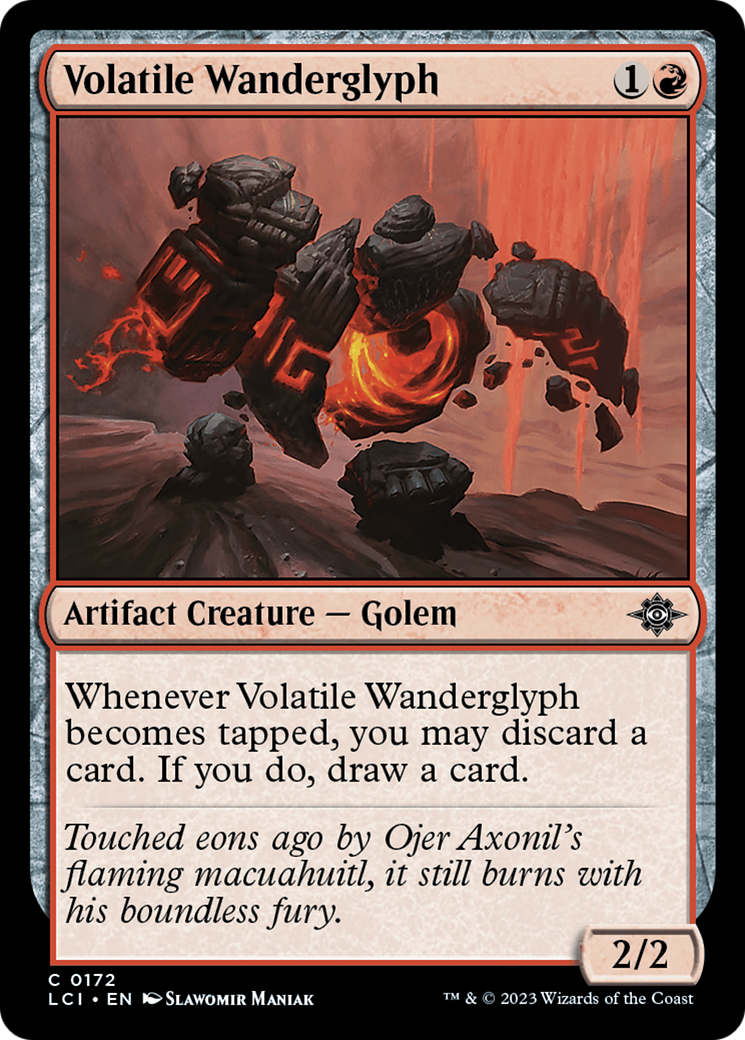 Volatile Wanderglyph [The Lost Caverns of Ixalan] | GrognardGamesBatavia