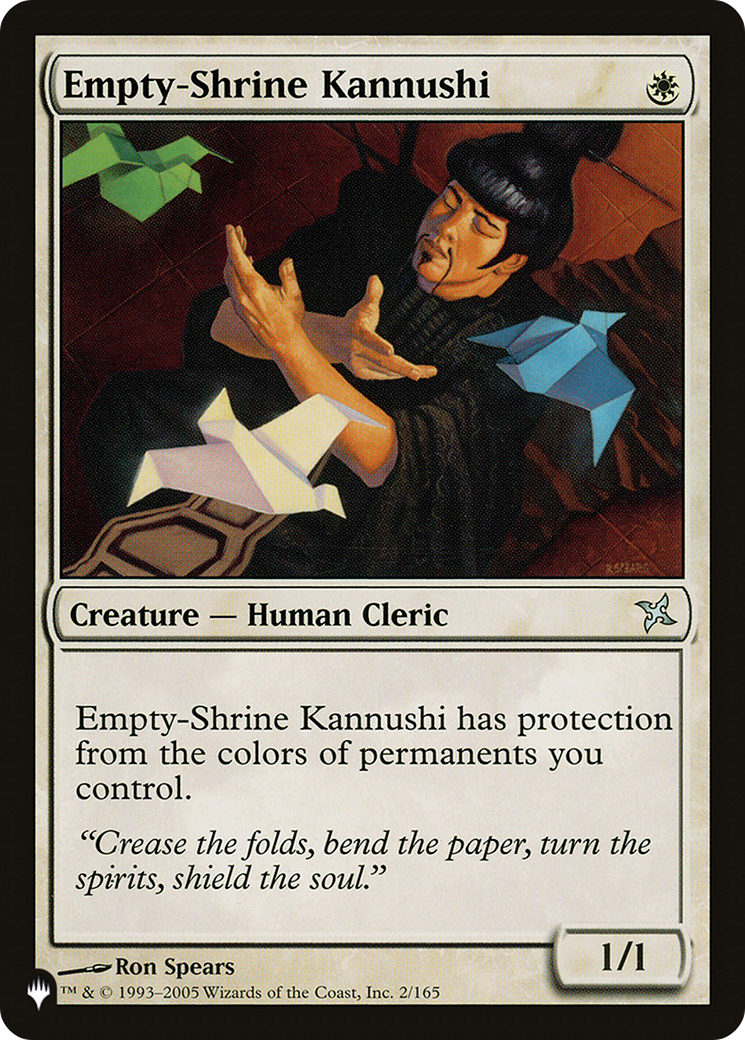 Empty-Shrine Kannushi [The List Reprints] | GrognardGamesBatavia