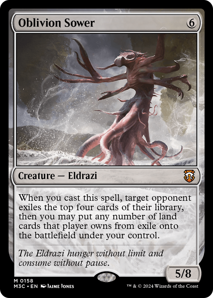 Oblivion Sower (Ripple Foil) [Modern Horizons 3 Commander] | GrognardGamesBatavia