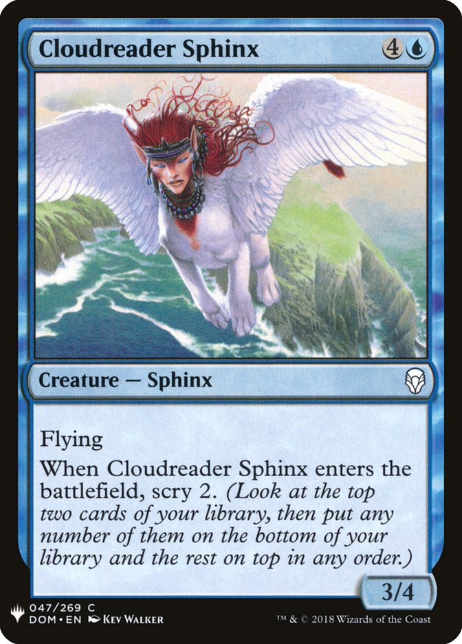 Cloudreader Sphinx [Mystery Booster] | GrognardGamesBatavia