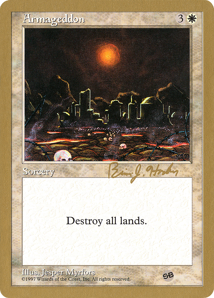 Armageddon (Brian Hacker) (SB) [World Championship Decks 1998] | GrognardGamesBatavia