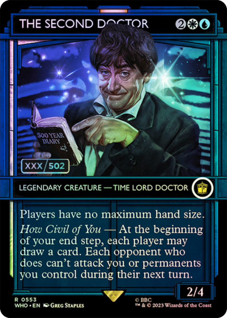 The Second Doctor (Serial Numbered) [Doctor Who] | GrognardGamesBatavia