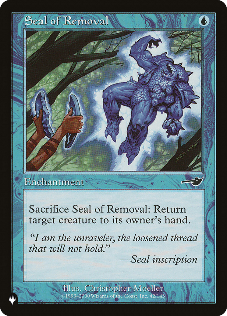 Seal of Removal [The List Reprints] | GrognardGamesBatavia