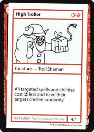 High Troller (2021 Edition) [Mystery Booster Playtest Cards] | GrognardGamesBatavia