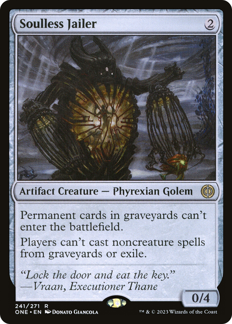 Soulless Jailer [Phyrexia: All Will Be One] | GrognardGamesBatavia