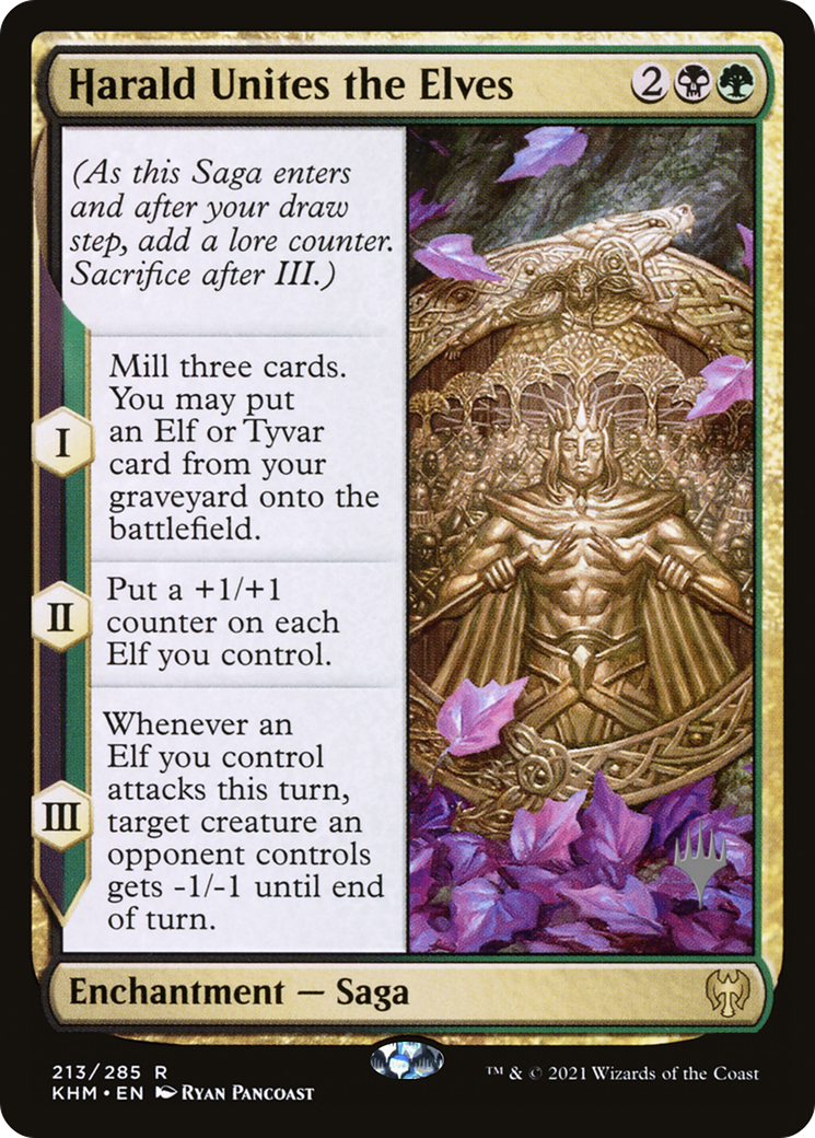 Harald Unites the Elves (Promo Pack) [Kaldheim Promos] | GrognardGamesBatavia