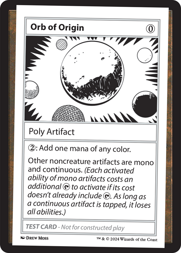 Orb of Origin [Mystery Booster 2 Playtest Cards] | GrognardGamesBatavia