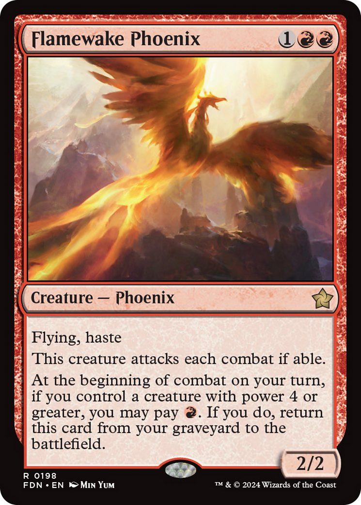 Flamewake Phoenix [Foundations] | GrognardGamesBatavia