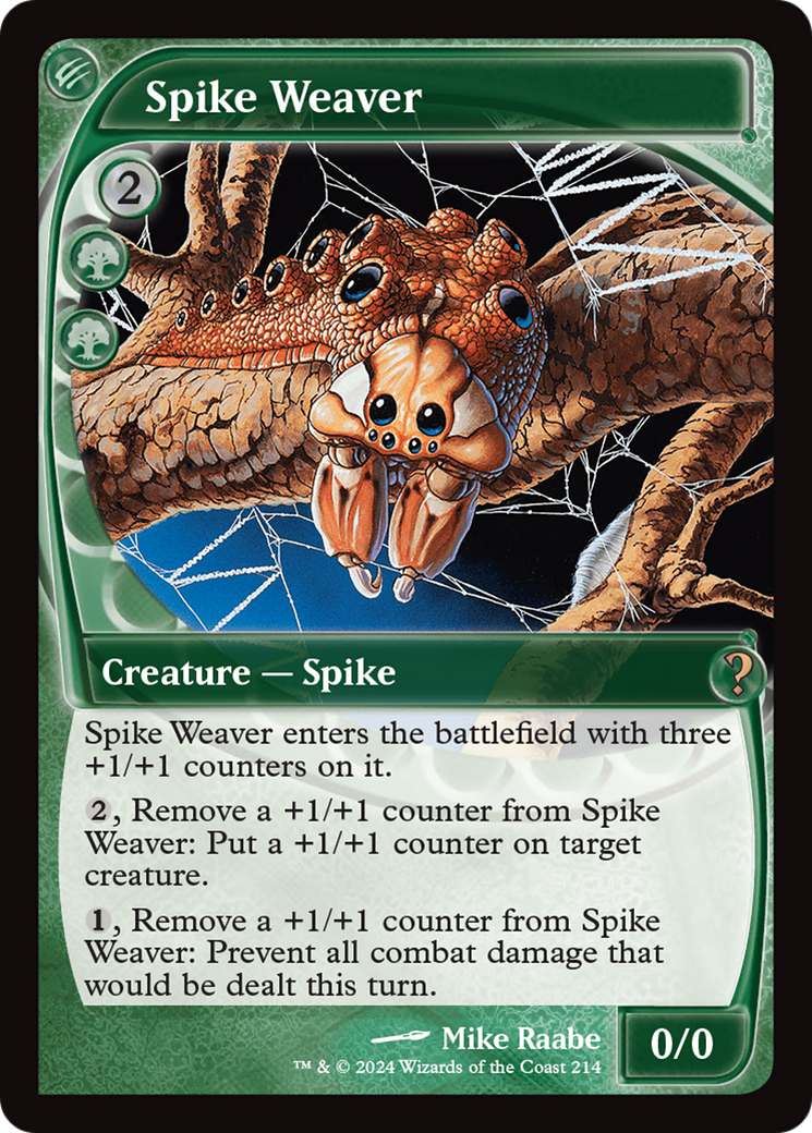 Spike Weaver (Future Sight) [Mystery Booster 2] | GrognardGamesBatavia